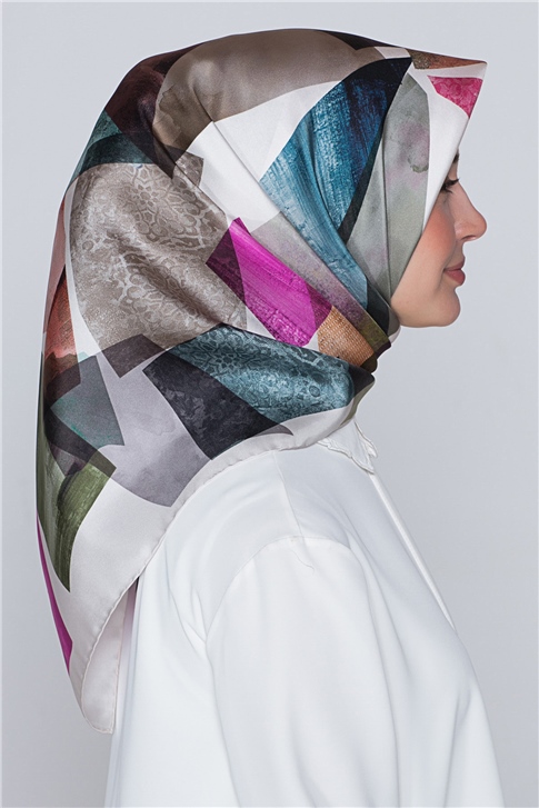 Armine Twill silk scarf 20YA8315   