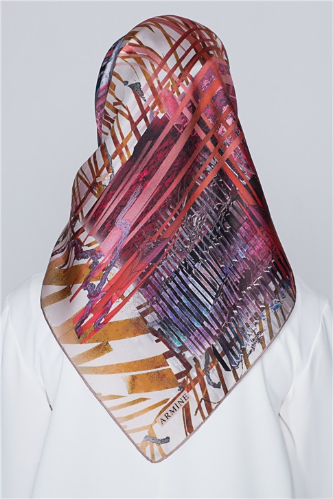 Armine Twill silk scarf 20YA8331   