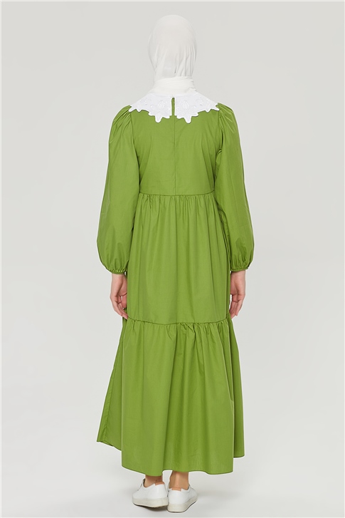 Armine Elbise 21Y9243 Fıstık Yeşil